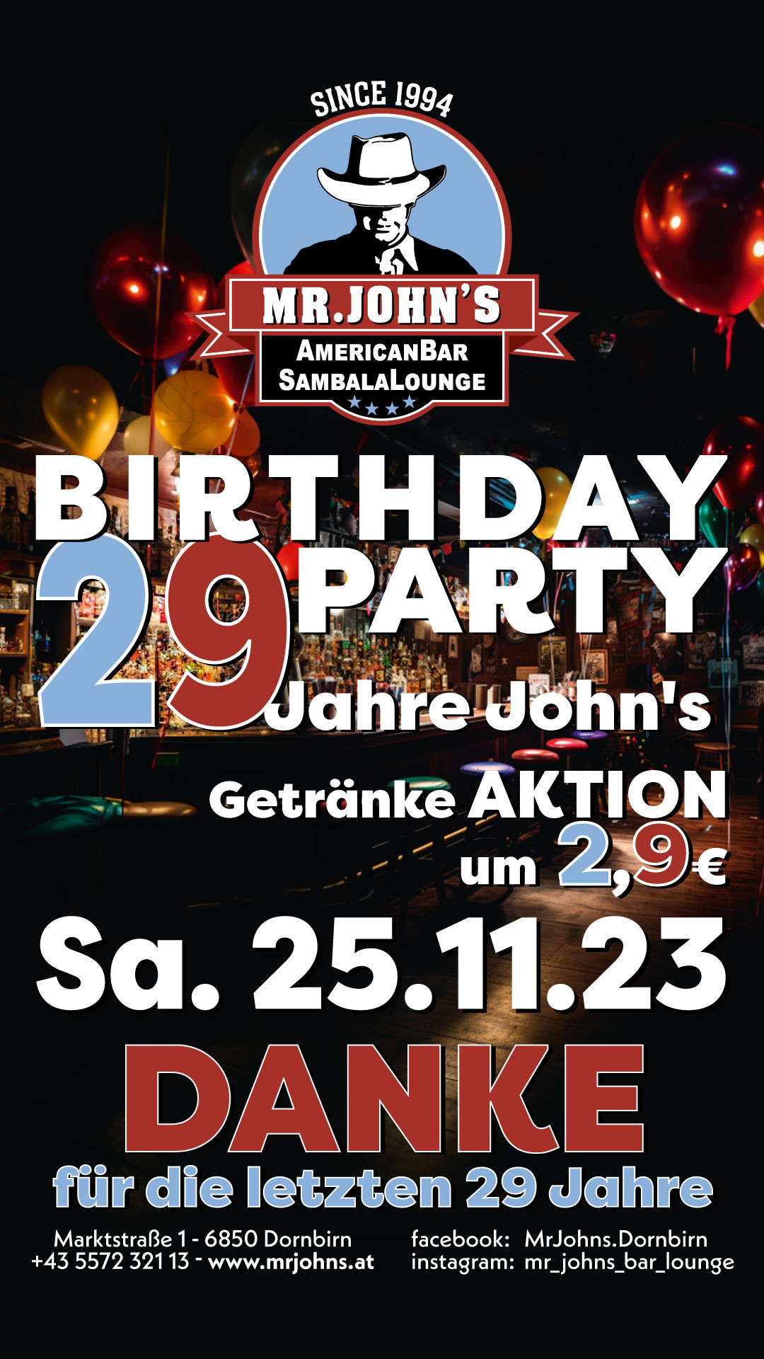 Mr. John's - Birthday Party 2023